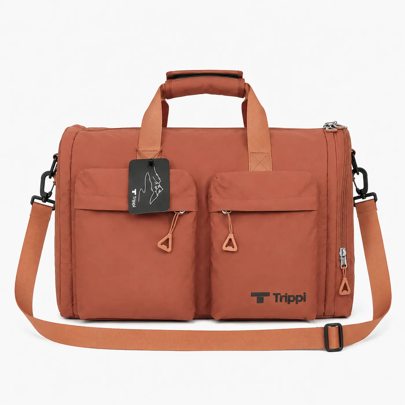 Orange TTrippi duffel bag